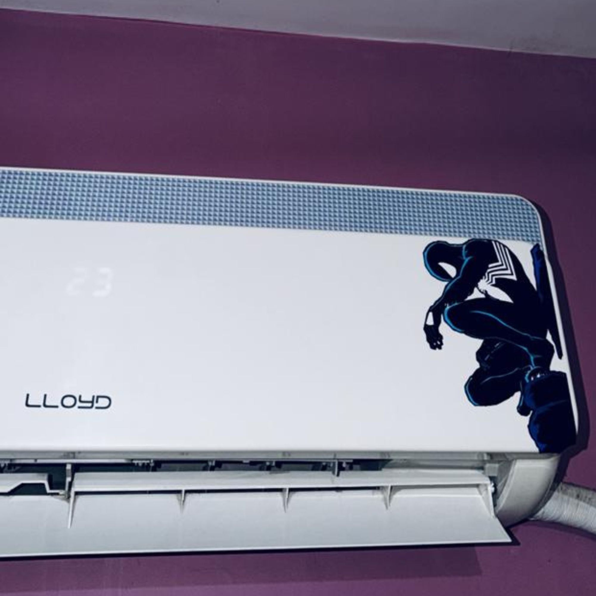 Spider Man Venom Symbiote Vinyl Sticker for Laptop, AC, and Windows