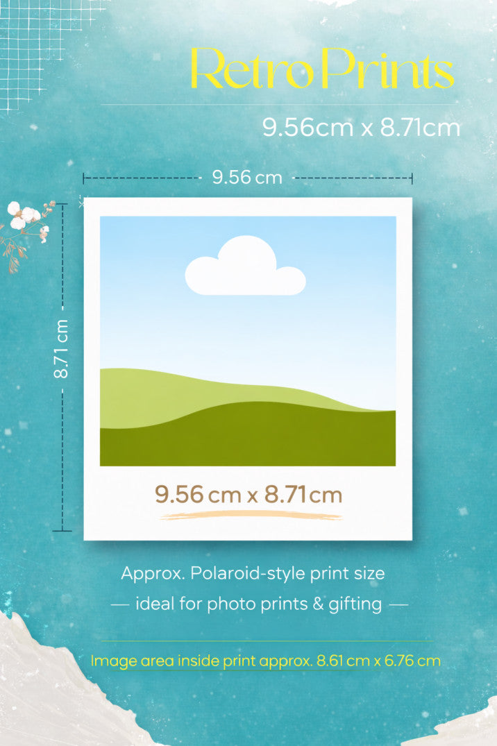Custom Polaroid Photo Prints | Small, Medium & Retro Sizes | Perfect for Gifts & Memories