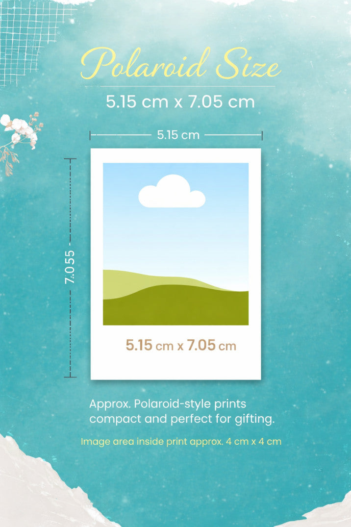 Custom Polaroid Photo Prints | Small, Medium & Retro Sizes | Perfect for Gifts & Memories