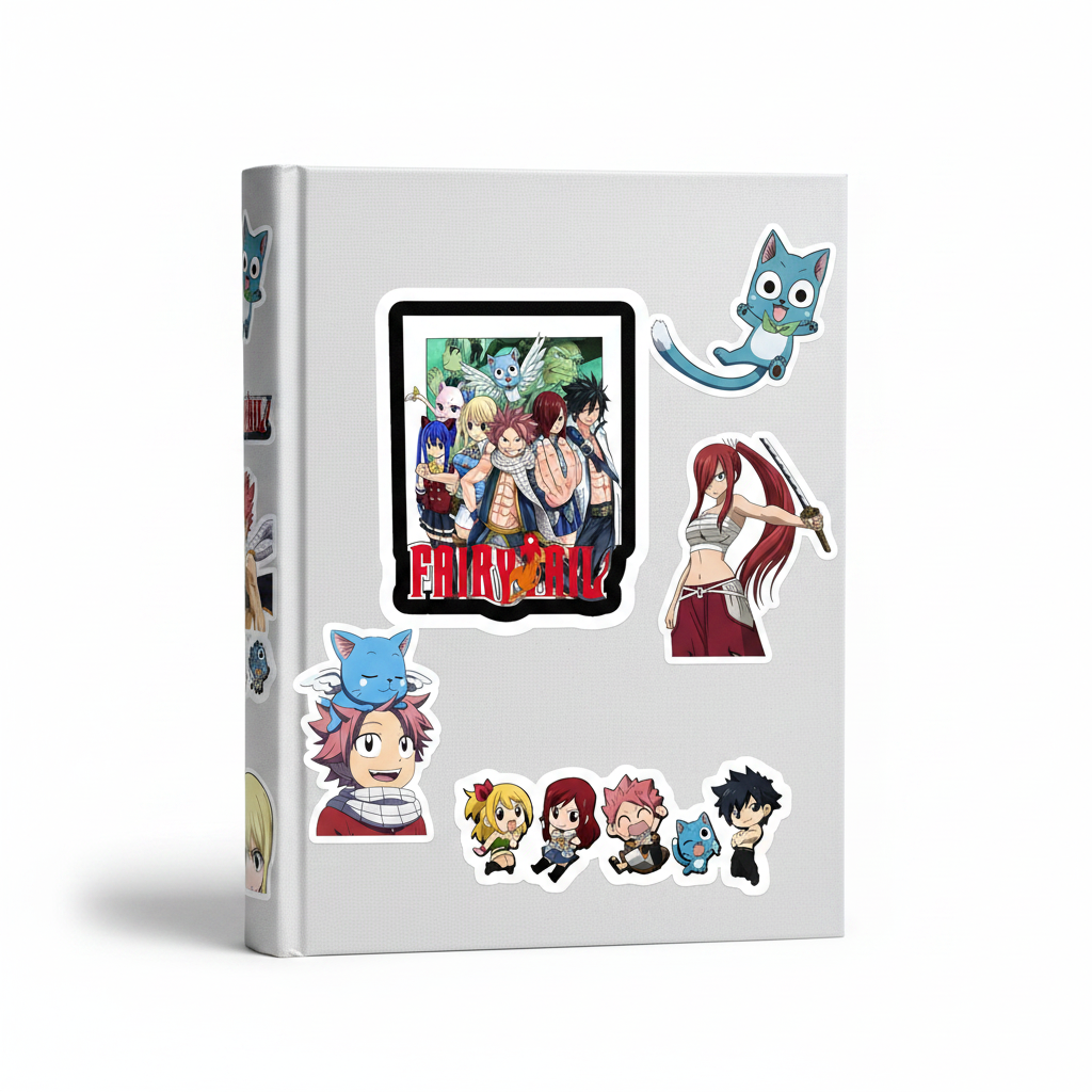 Fairy Tail Book Mockup
