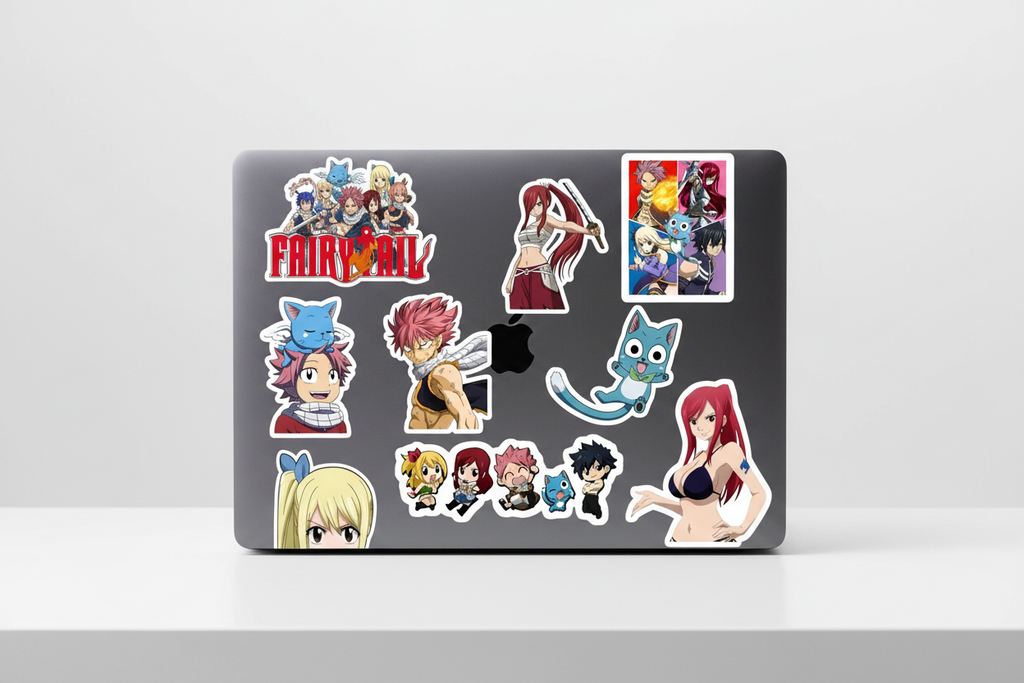 Fairy Tail Laptop Mockup