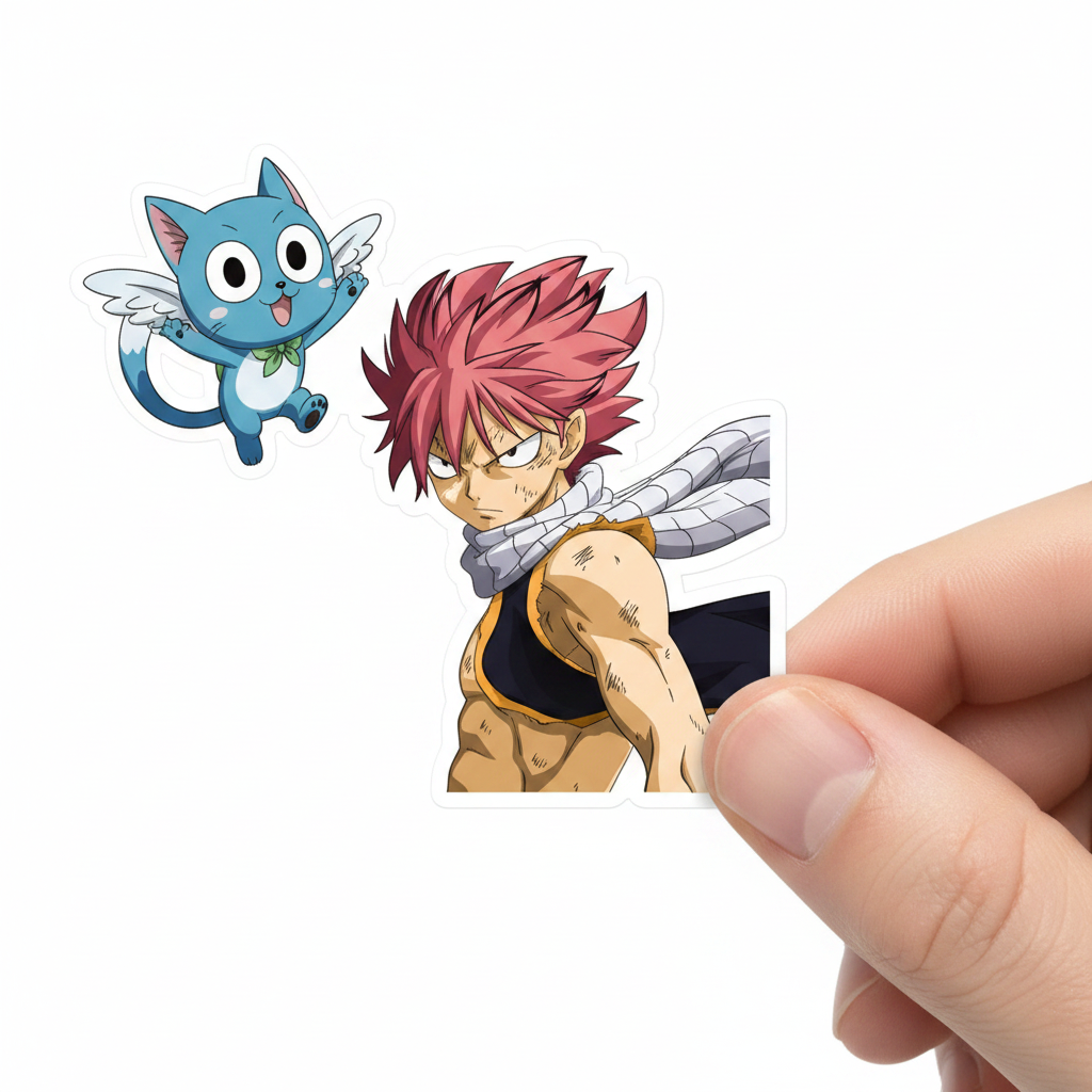 Hand Holding Fairy Tail Sticker