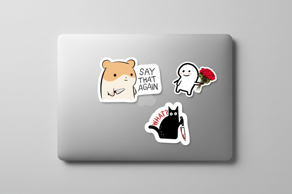 Epstein Files Meme Sticker Pack – Viral Waterproof Meme Stickers for Laptop, Car & Phone