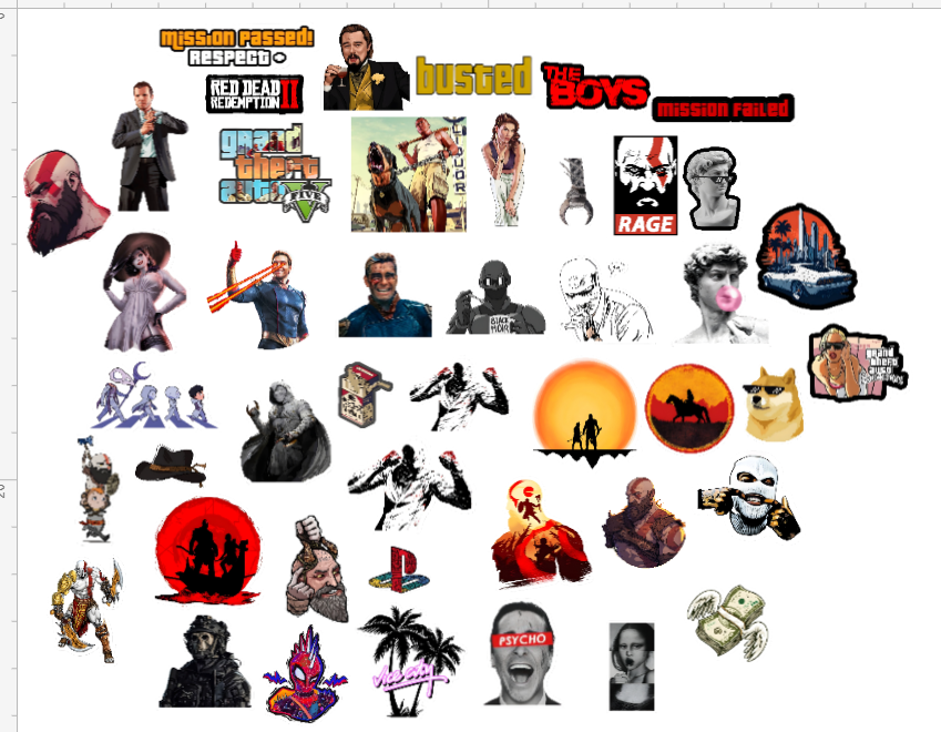 Gaming Sticker Pack – Waterproof Video Game Stickers for Laptop, Phone & Console